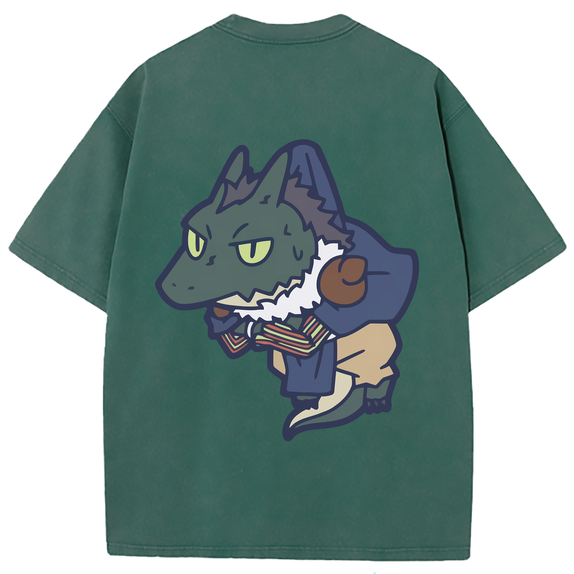 （画像用） 転スラ Regarding Reincarnated to Slime 綿100% ヴィンテージ風 半袖Tシャツ（背面プリント）